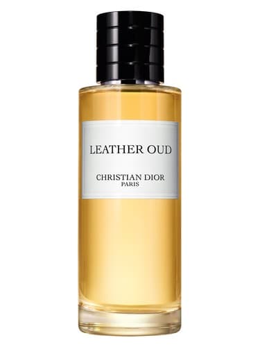 Dior Leather Oud bottle