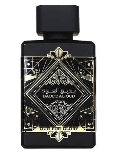 Lattafa Oud for Glory bottle