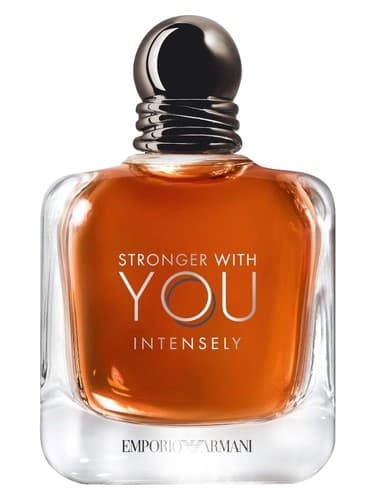Giorgio Armani Stronger with You intensely bottle