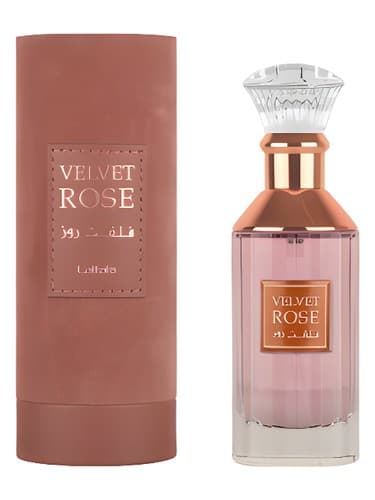 Lattafa Velvet Rose bottle