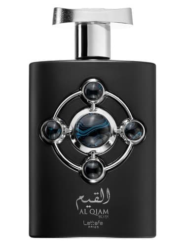Lattafa Al Qiam Silver bottle