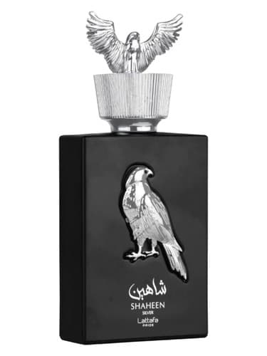 Lattafa Shaheen Silver bottle
