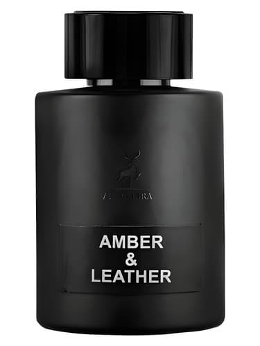 Maison Alhambra Amber & Leather bottle
